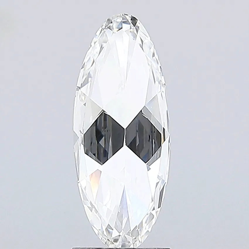 2.00ct Oval Lab Grown Diamond (Colour F, Clarity VS1, IGI Certified)