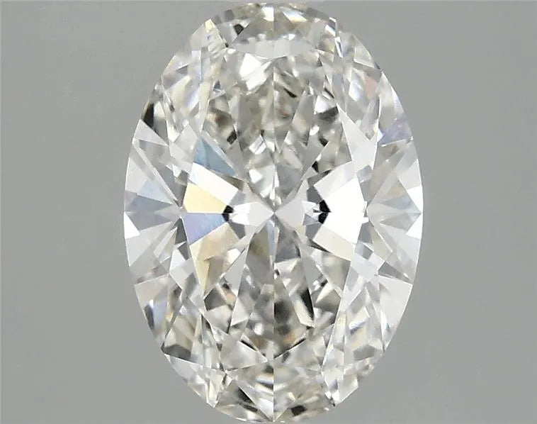 2.00ct Oval Lab Grown Diamond (Colour G, Clarity VVS2, IGI Certified)