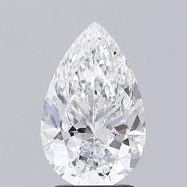 2.00ct Pear Lab Grown Diamond (Colour D, Clarity SI2, IGI Certified)