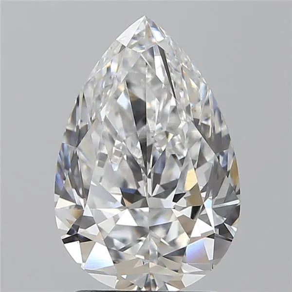 2.00ct Pear Lab Grown Diamond (Colour D, Clarity VS1, IGI Certified)