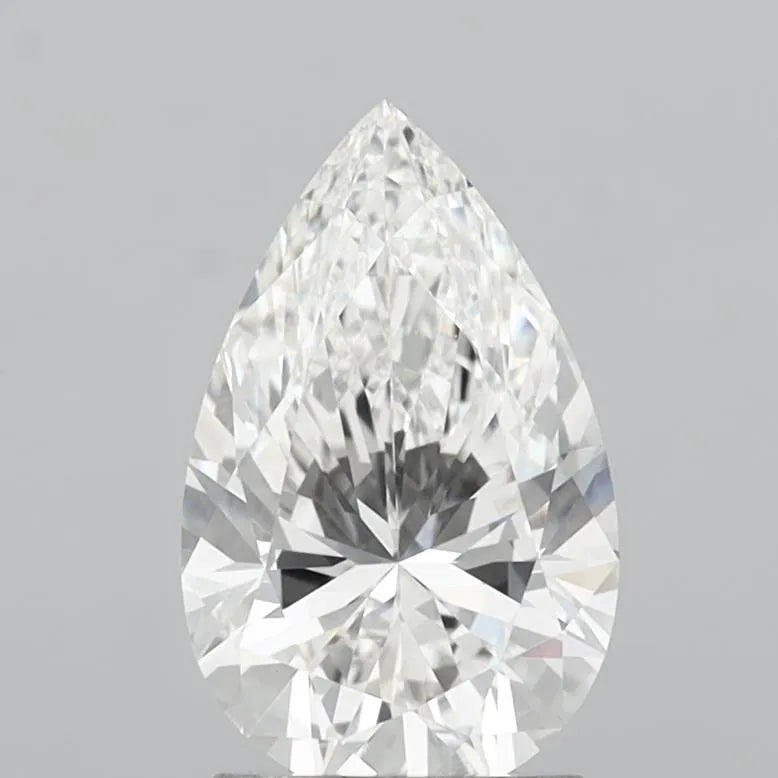 2.00ct Pear Lab Grown Diamond (Colour E, Clarity VVS1, IGI Certified)
