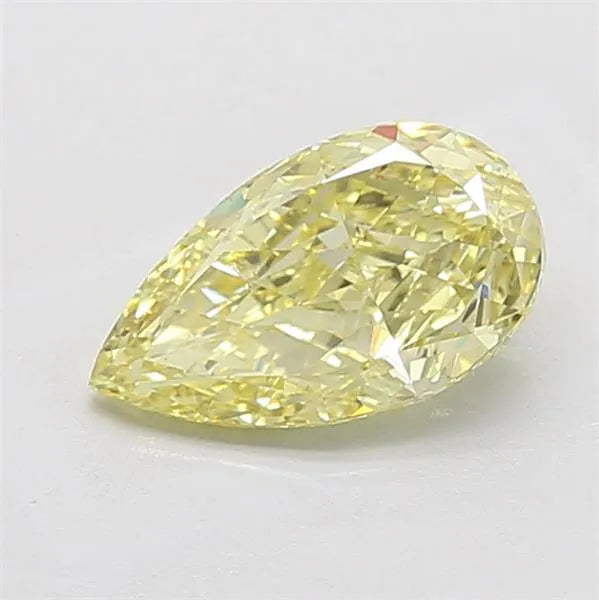 2.00ct Pear Lab Grown Diamond (Colour Fancy Intense Yellow, Clarity VS1, IGI Certified)