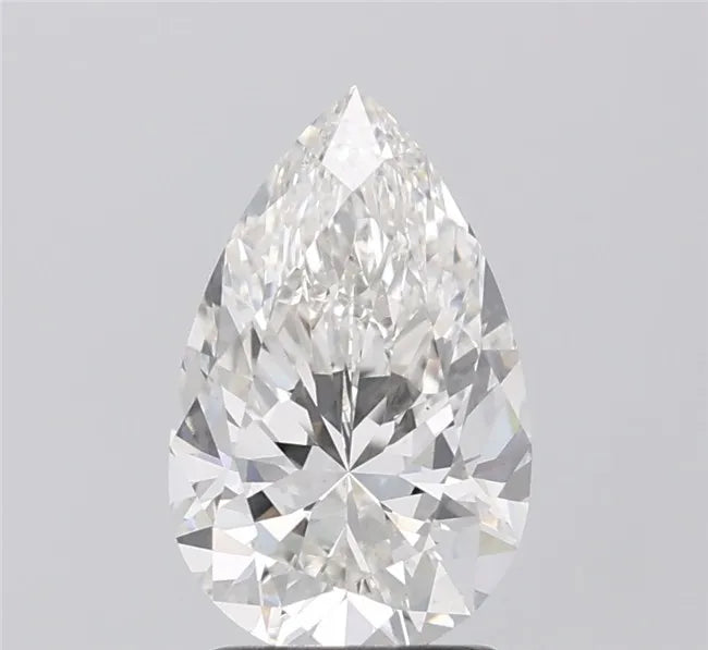 2.00ct Pear Lab Grown Diamond (Colour G, Clarity VS1, IGI Certified)