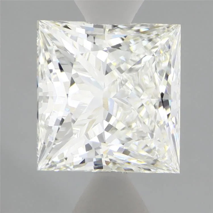 2.00ct Princess Lab Grown Diamond (Colour E, Clarity IF, IGI Certified)