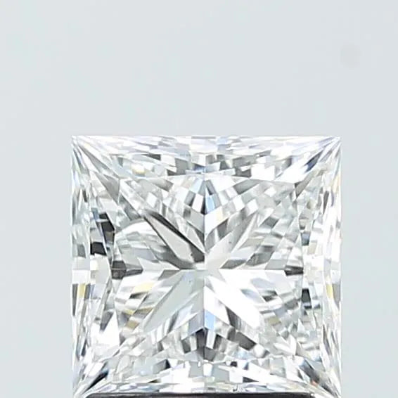 2.00ct Princess Lab Grown Diamond (Colour E, Clarity VS2, IGI Certified)