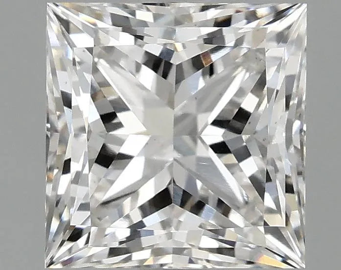 2.00ct Princess Lab Grown Diamond (Colour F, Clarity VS2, IGI Certified)