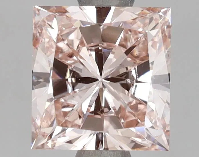 2.00ct Princess Lab Grown Diamond (Colour Fancy Pink, Clarity VS2, IGI Certified)