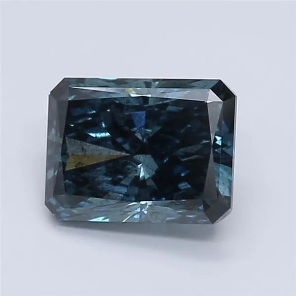 2.00ct Radiant Lab Grown Diamond (Colour Fancy Deep Blue, Clarity SI2, IGI Certified)