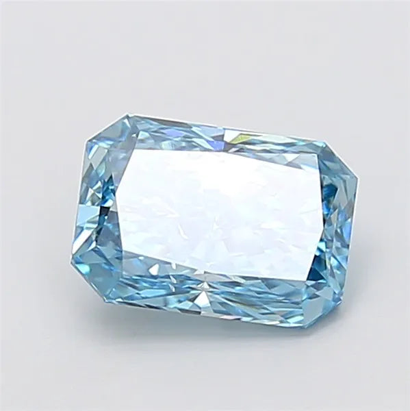 2.00ct Radiant Lab Grown Diamond (Colour Fancy Vivid Blue, Clarity VS2, IGI Certified)