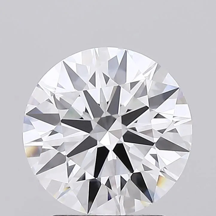 2.00ct Round Lab Grown Diamond (Colour D, Clarity VVS1, Cut ID, IGI Certified)