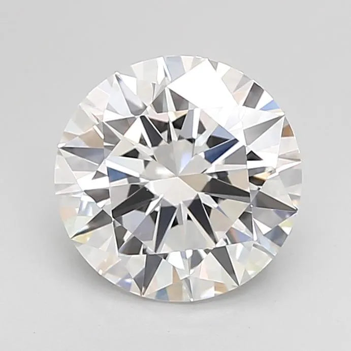 2.00ct Round Lab Grown Diamond (Colour D, Clarity VVS2, Cut EX, IGI Certified)