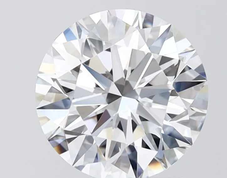 2.00ct Round Lab Grown Diamond (Colour D, Clarity VVS2, Cut ID, IGI Certified)