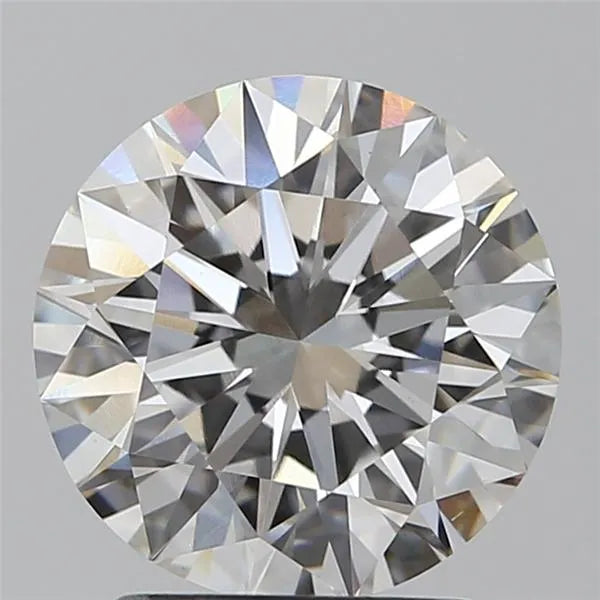 2.00ct Round Lab Grown Diamond (Colour E, Clarity VVS2, Cut ID, IGI Certified)