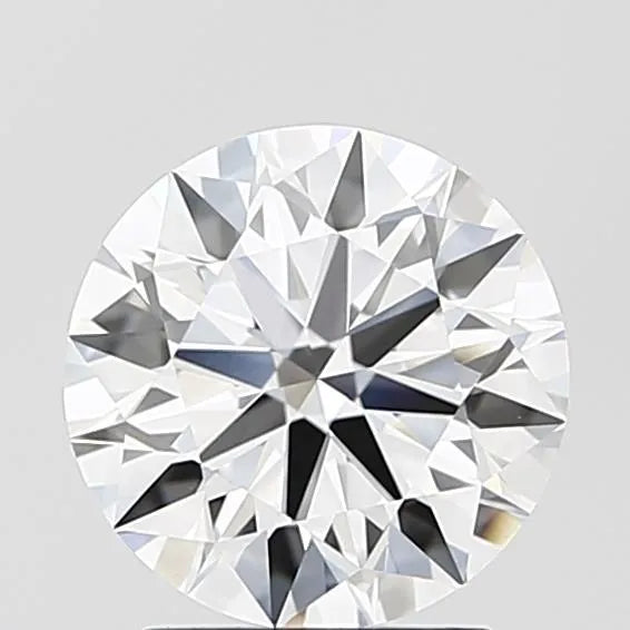 2.00ct Round Lab Grown Diamond (Colour E, Clarity VVS2, Cut ID, IGI Certified)