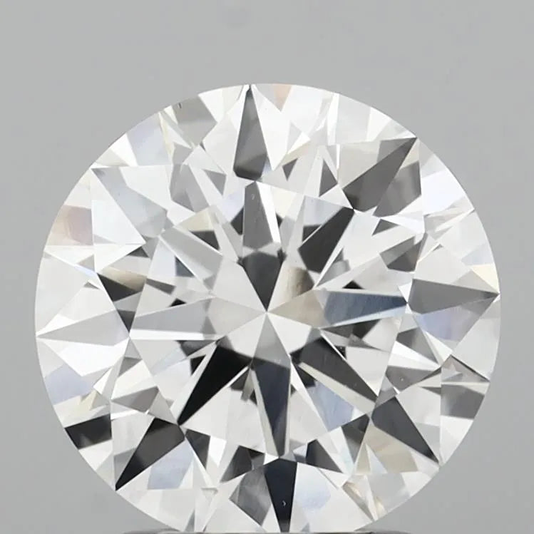 2.00ct Round Lab Grown Diamond (Colour E, Clarity VVS2, Cut ID, IGI Certified)