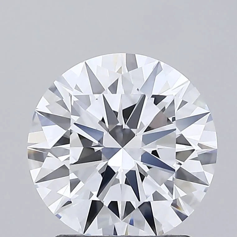 2.00ct Round Lab Grown Diamond (Colour F, Clarity VVS1, Cut EX, IGI Certified)