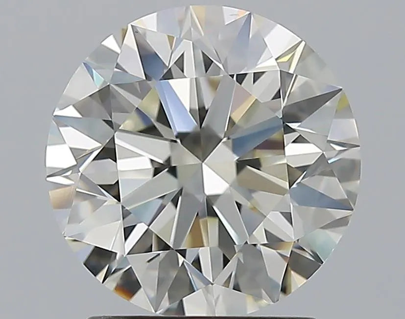 2.00ct Round Natural Diamond (Colour G, Clarity VVS2, Cut EX, EGL Certified)