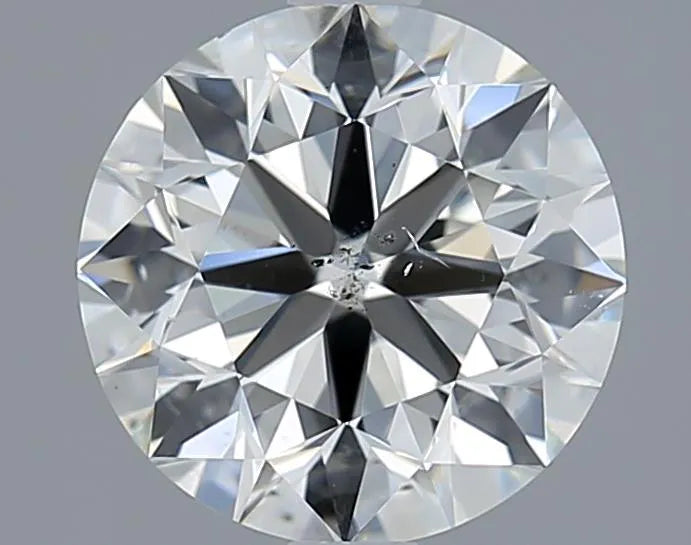 2.00ct Round Natural Diamond (Colour H, Clarity SI1, Cut EX, IGI Certified)