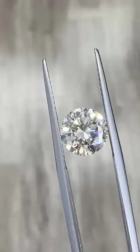 2.00ct Round Natural Diamond (Colour H, Clarity VS2, Cut ID, EGL Certified)