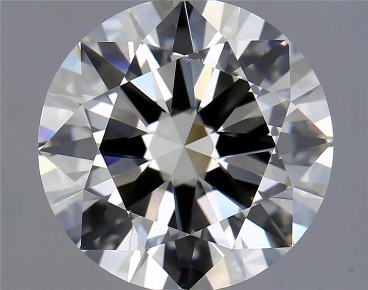 2.00ct Round Natural Diamond (Colour K, Clarity VVS2, Cut EX, IGI Certified)