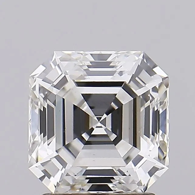 2.01ct Asscher Lab Grown Diamond (Colour G, Clarity VS2, IGI Certified)