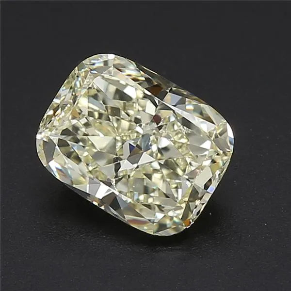 2.01ct Cushion brilliant Natural Diamond (Colour Faint Yellow, Clarity VS1, EGL Certified)