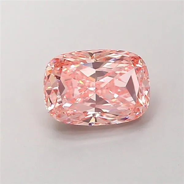 2.01ct Cushion modified Lab Grown Diamond (Colour Fancy Intense Pink, Clarity VS1, IGI Certified)