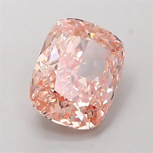 2.01ct Cushion modified Lab Grown Diamond (Colour Fancy Light Pinkish Brown, Clarity VVS2, IGI Certified)