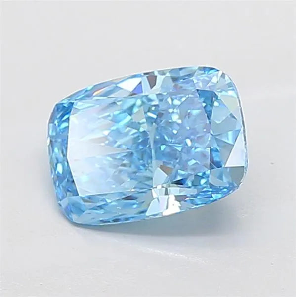 2.01ct Cushion modified Lab Grown Diamond (Colour Fancy Vivid Blue, Clarity VS2, IGI Certified)