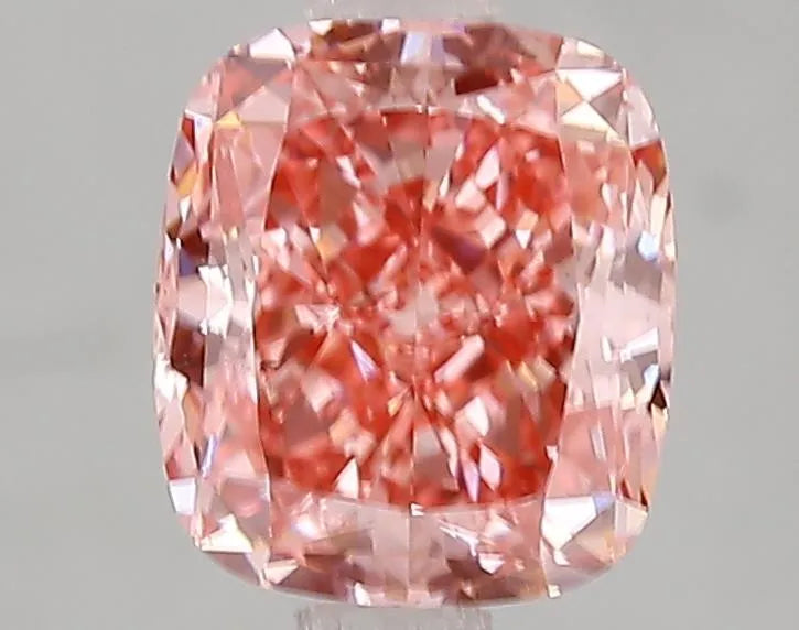 2.01ct Cushion modified Lab Grown Diamond (Colour Fancy Vivid Pink, Clarity SI1, IGI Certified)