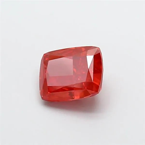 2.01ct Cushion modified Lab Grown Diamond (Colour Fancy Vivid Red, Clarity VS1, IGI Certified)