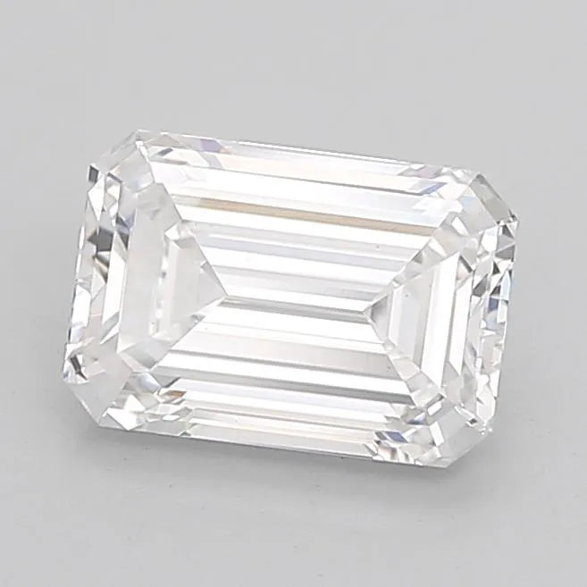 2.01ct Emerald Lab Grown Diamond (Colour D, Clarity VS1, IGI Certified)