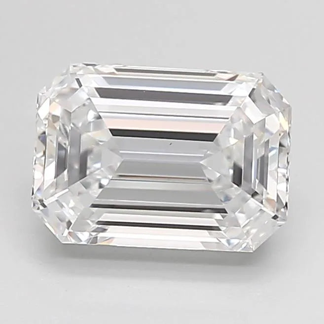 2.01ct Emerald Lab Grown Diamond (Colour D, Clarity VS1, IGI Certified)