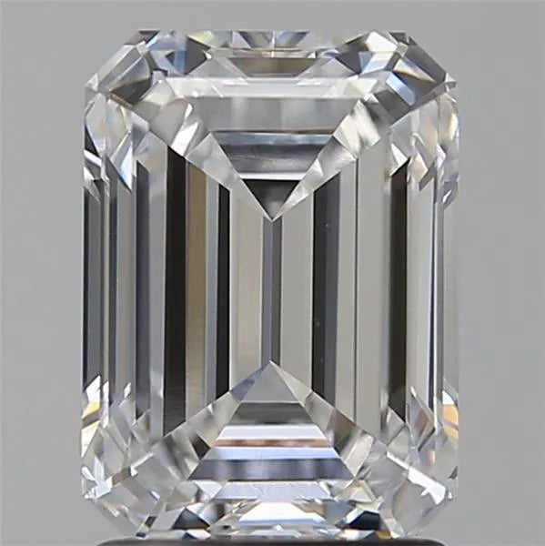 2.01ct Emerald Lab Grown Diamond (Colour D, Clarity VVS1, IGI Certified)
