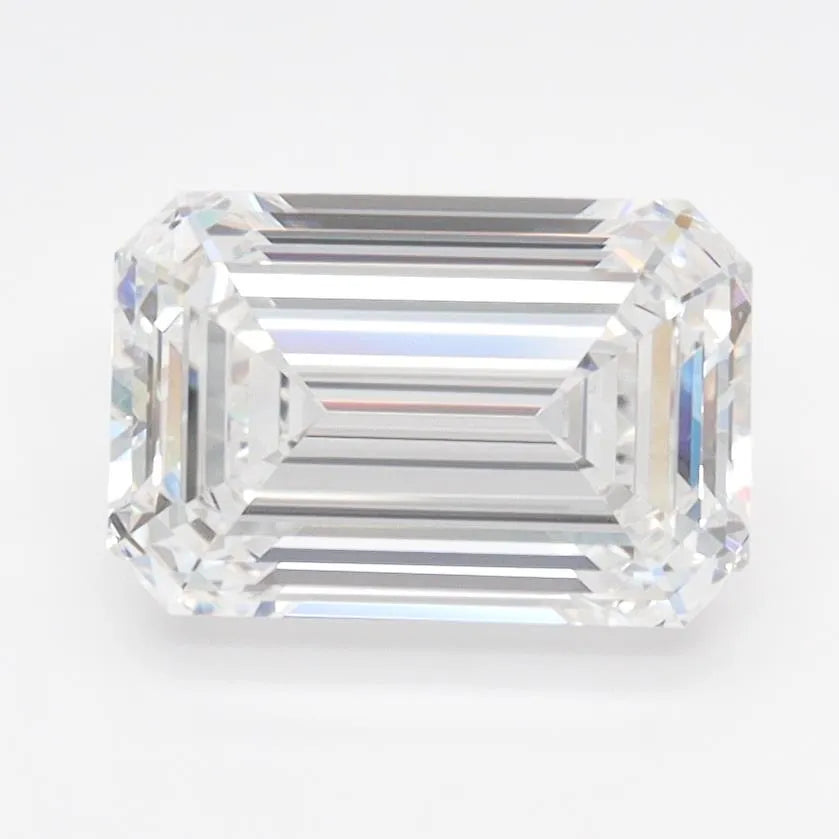 2.01ct Emerald Lab Grown Diamond (Colour E, Clarity VVS1, IGI Certified)