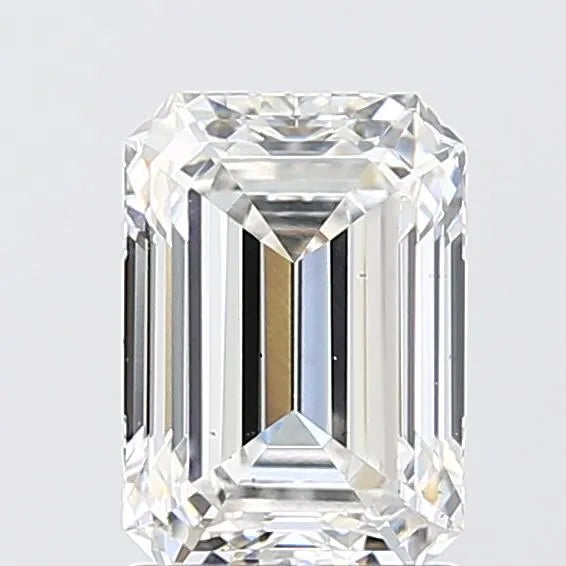 2.01ct Emerald Lab Grown Diamond (Colour F, Clarity VS2, IGI Certified)