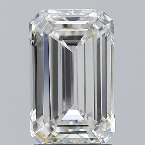2.01ct Emerald Lab Grown Diamond (Colour G, Clarity VS1, IGI Certified)