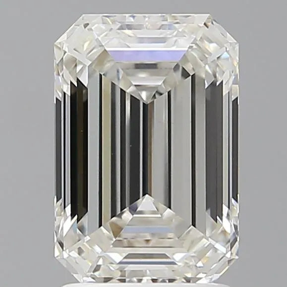 2.01ct Emerald Lab Grown Diamond (Colour G, Clarity VVS2, Cut EX, IGI Certified)
