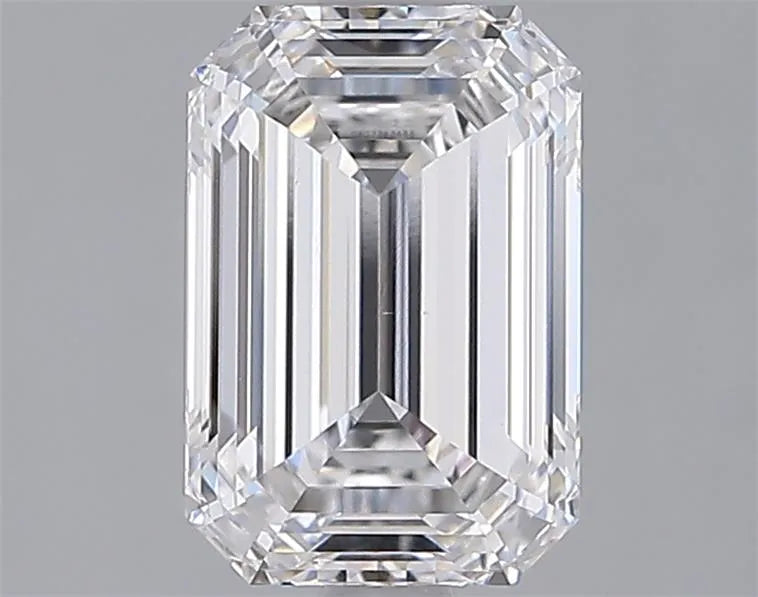 2.01ct Emerald Lab Grown Diamond (Colour G, Clarity VVS2, IGI Certified)