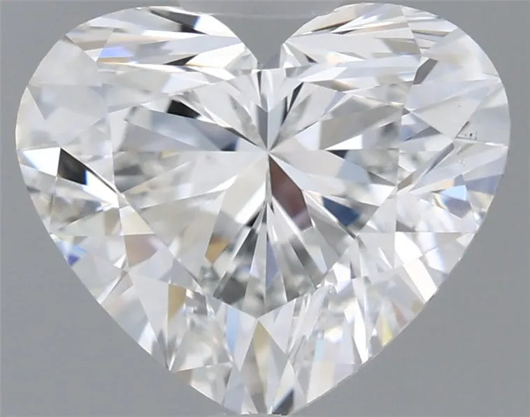 2.01ct Heart Lab Grown Diamond (Colour E, Clarity IF, IGI Certified)