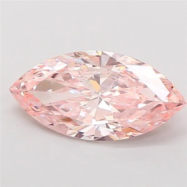 2.01ct Marquise Lab Grown Diamond (Colour Fancy Vivid Pink, Clarity VS1, IGI Certified)