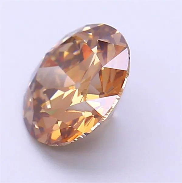2.01ct Old european cut Lab Grown Diamond (Colour Fancy Light Brown, Clarity VVS2, IGI Certified)