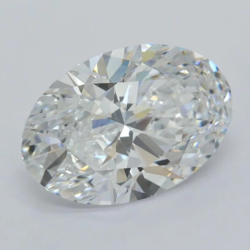 2.01ct Oval Lab Grown Diamond (Colour D, Clarity FL, Cut ID, GCAL Certified)