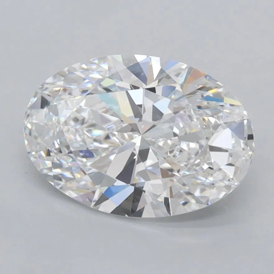 2.01ct Oval Lab Grown Diamond (Colour D, Clarity FL, IGI Certified)