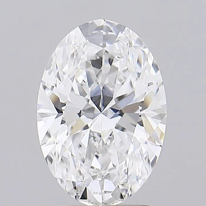 2.01ct Oval Lab Grown Diamond (Colour D, Clarity IF, IGI Certified)
