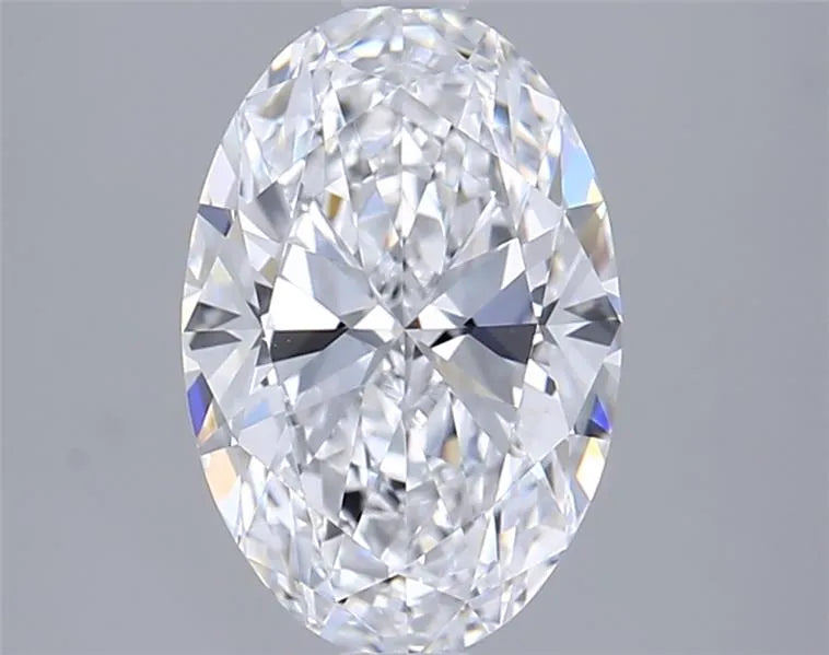 2.01ct Oval Lab Grown Diamond (Colour D, Clarity VVS1, IGI Certified)
