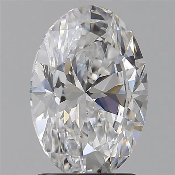 2.01ct Oval Lab Grown Diamond (Colour D, Clarity VVS1, IGI Certified)