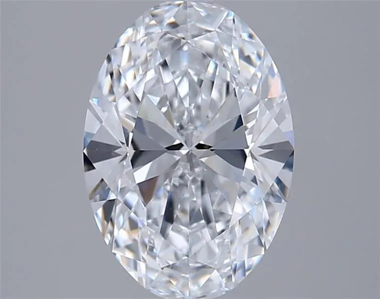 2.01ct Oval Lab Grown Diamond (Colour D, Clarity VVS2, IGI Certified)