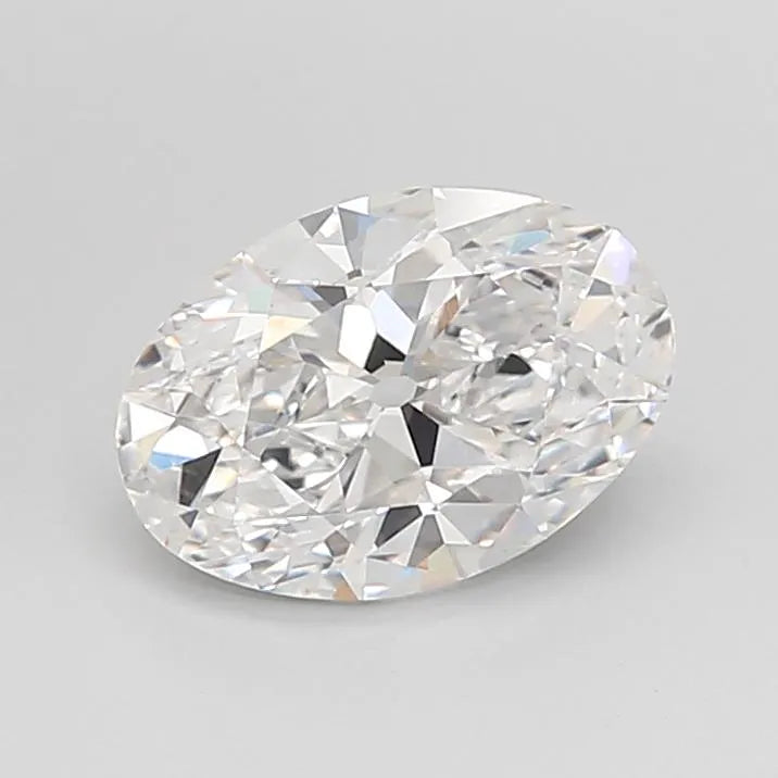 2.01ct Oval Lab Grown Diamond (Colour D, Clarity VVS2, IGI Certified)