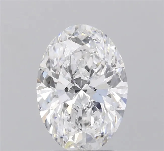 2.01ct Oval Lab Grown Diamond (Colour D, Clarity VVS2, IGI Certified)